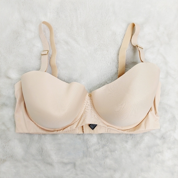 Smart Sexy Cream 2Pcs Soft Push Up T-Shirt Bra 5049 - Picture 2 of 8